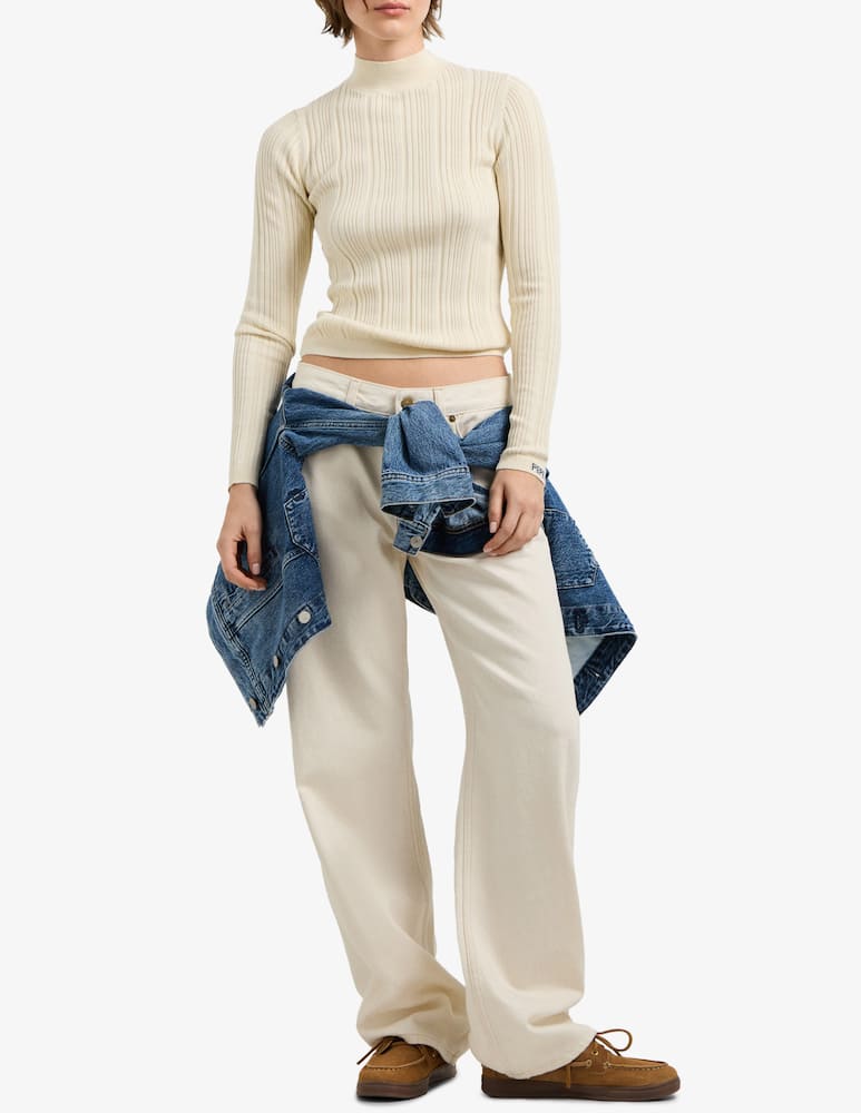 Pepe Jeans Ribbed tee Anna Perkins - picture 2 Pepe Jeans Ribbed tee Anna Perkins - picture 2