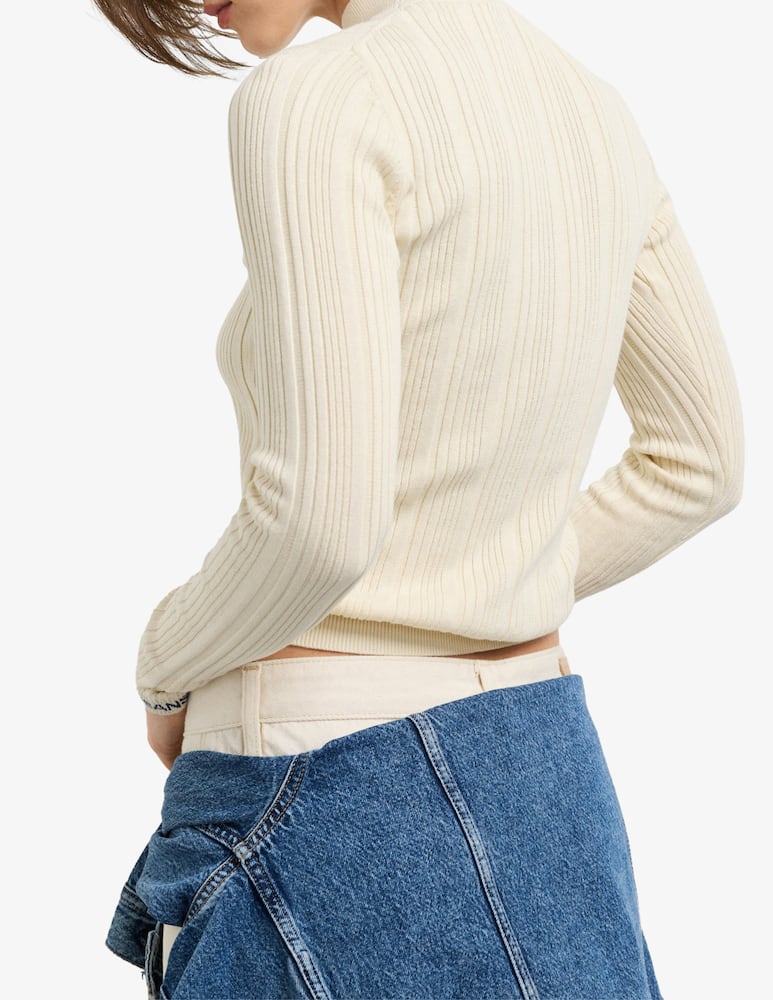 Pepe Jeans Ribbed tee Anna Perkins - picture 3 Pepe Jeans Ribbed tee Anna Perkins - picture 3