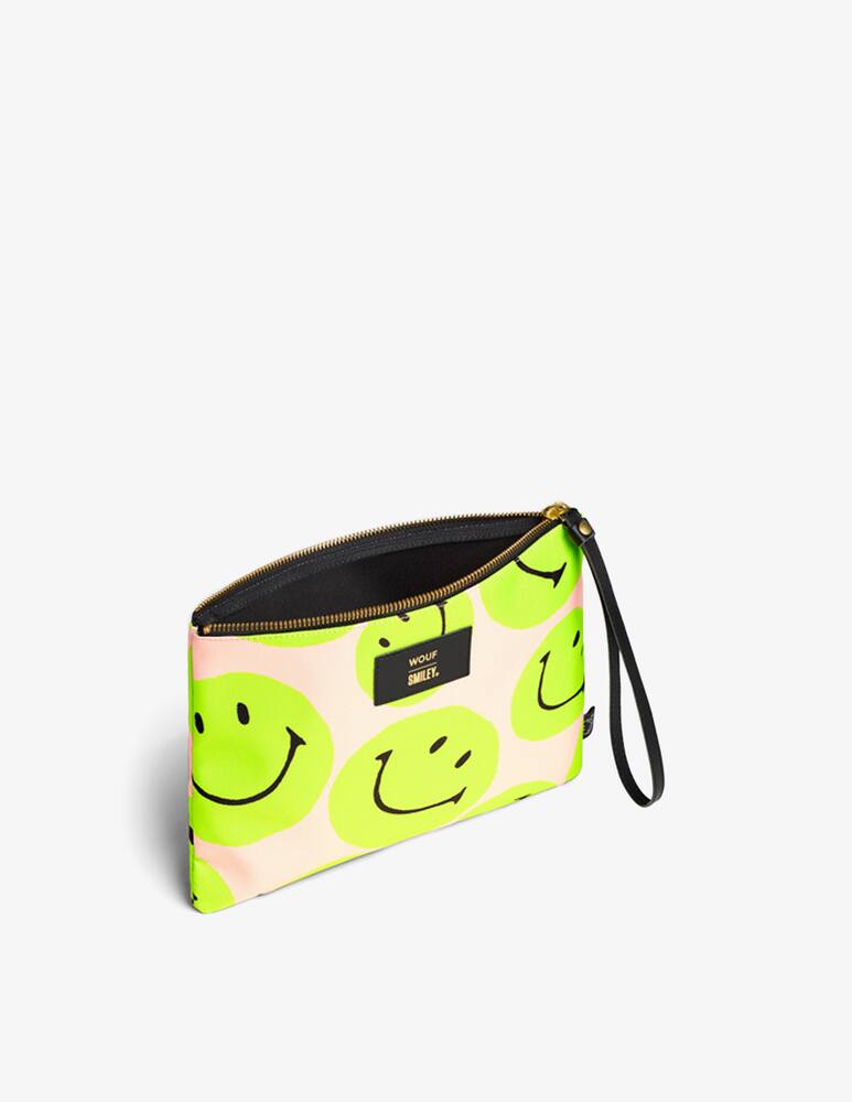rinascente Wouf Smiley XL Pouch Bag
