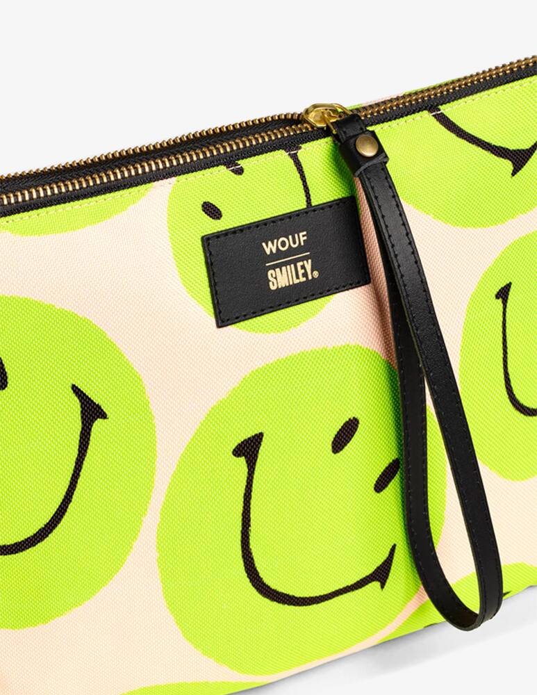 rinascente Wouf Smiley XL Pouch Bag
