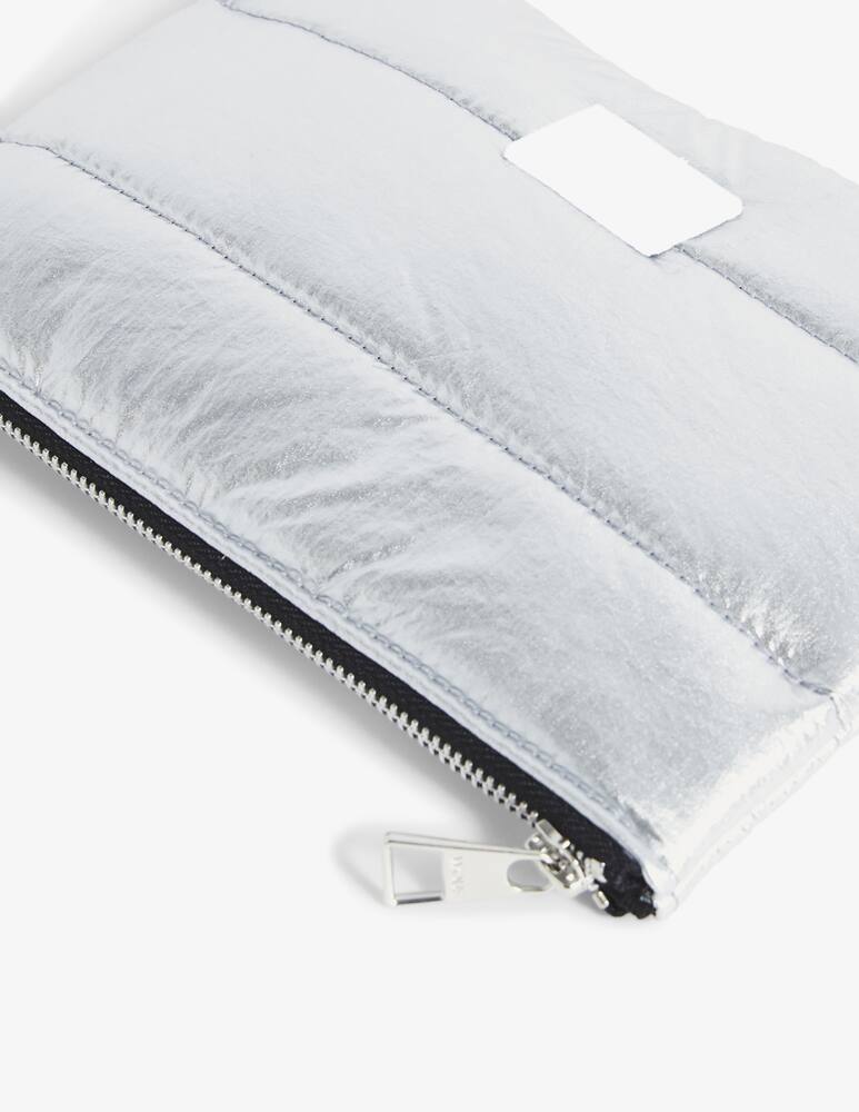 rinascente Wouf Silver Glossy Pouch