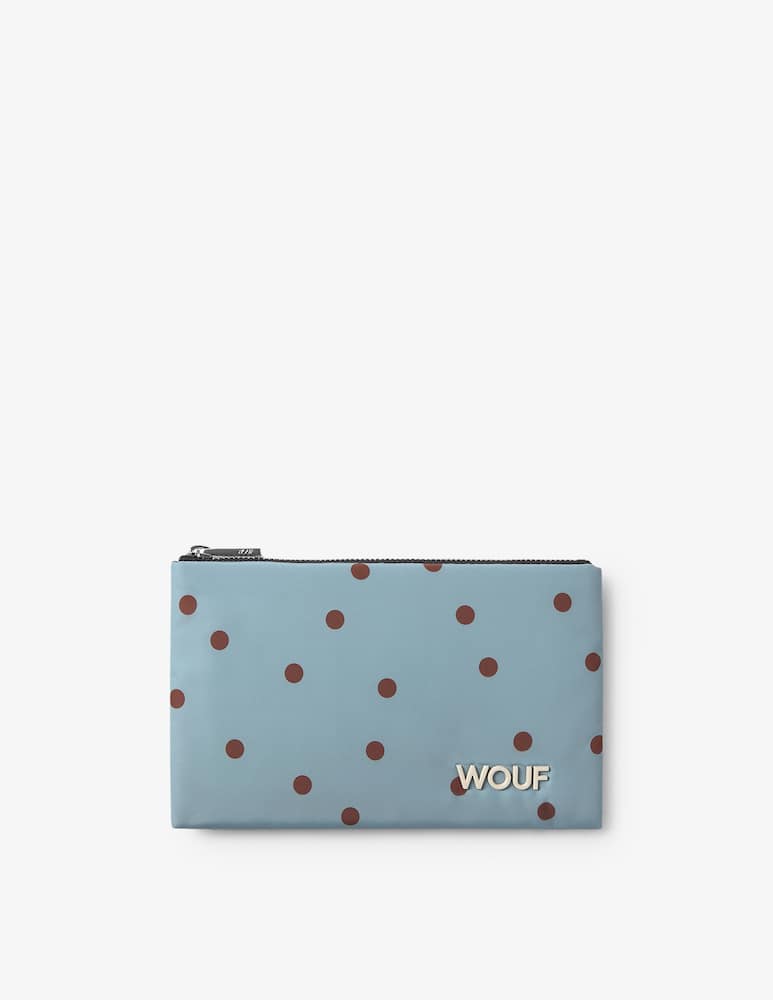 rinascente Wouf Polka Clutch
