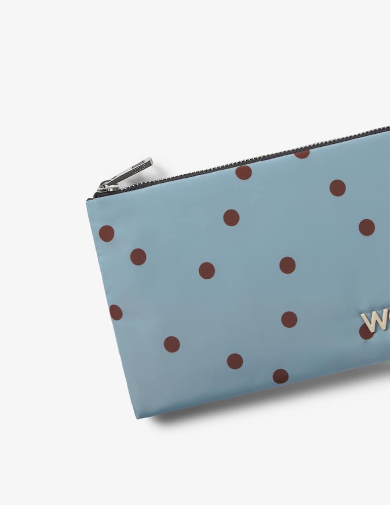 rinascente Wouf Polka Clutch