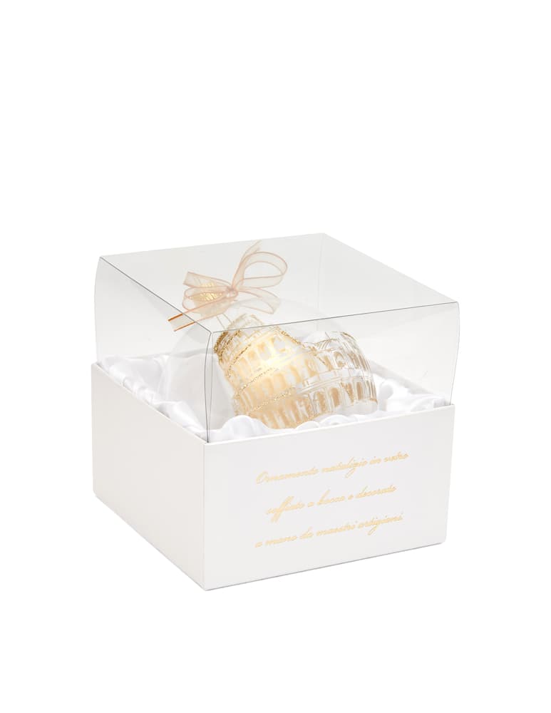 Ornex Pallina Roma Colosseo oro - immagine 2 Ornex Pallina Roma Colosseo oro - immagine 2