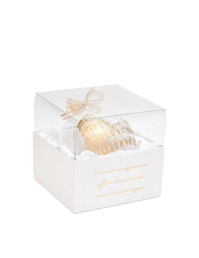 rinascente Ornex Pallina Roma Coloseo Oro - Trasparente