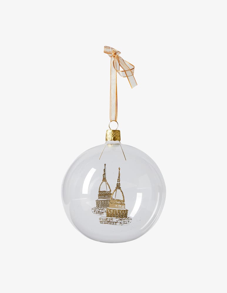 Ornex Pallina Torino Mole Antonelliana oro - immagine 1 Ornex Pallina Torino Mole Antonelliana oro - immagine 1