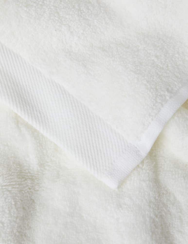 rinascente Hamam Shine Cotton & Silk Telo 76x143 - Bianco