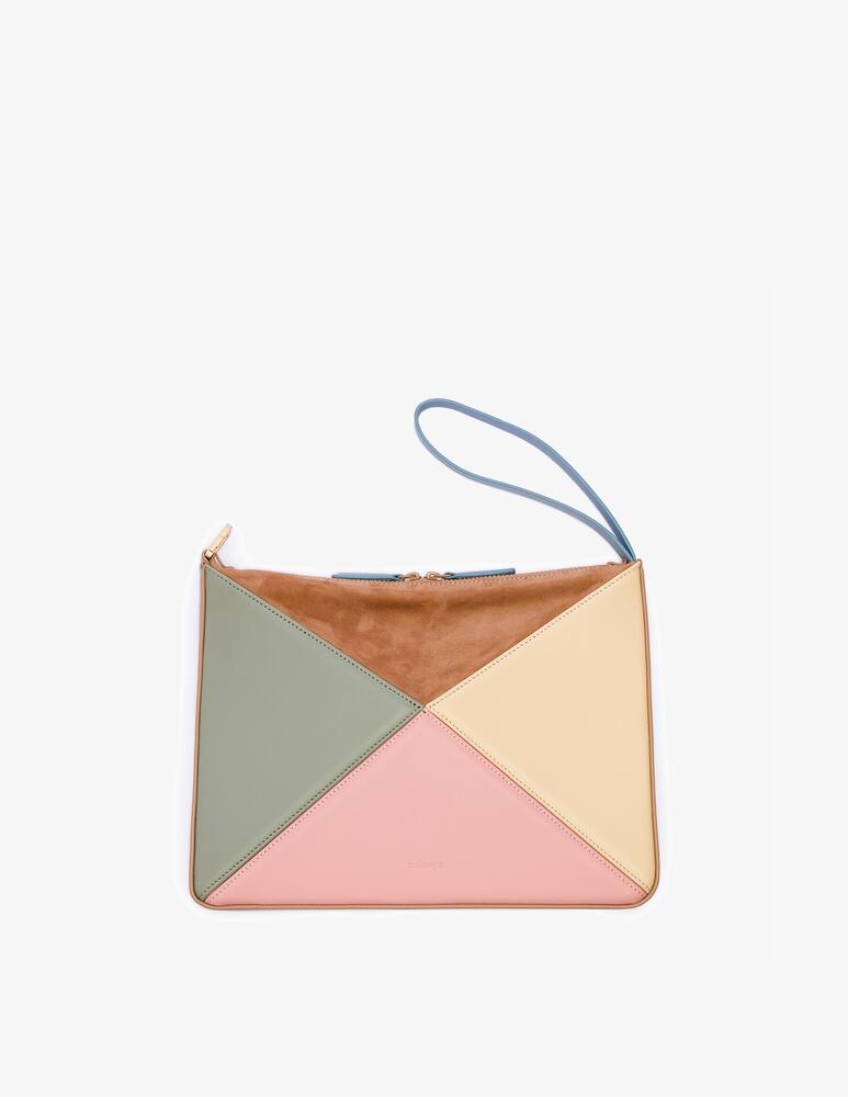 rinascente Mlouye Flex small convertible leather shoulder bag - multi