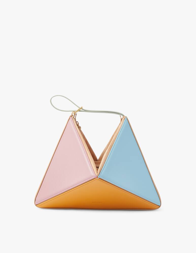 Mlouye Flex small convertible leather shoulder bag - multi - picture 4 Mlouye Flex small convertible leather shoulder bag - multi - picture 4
