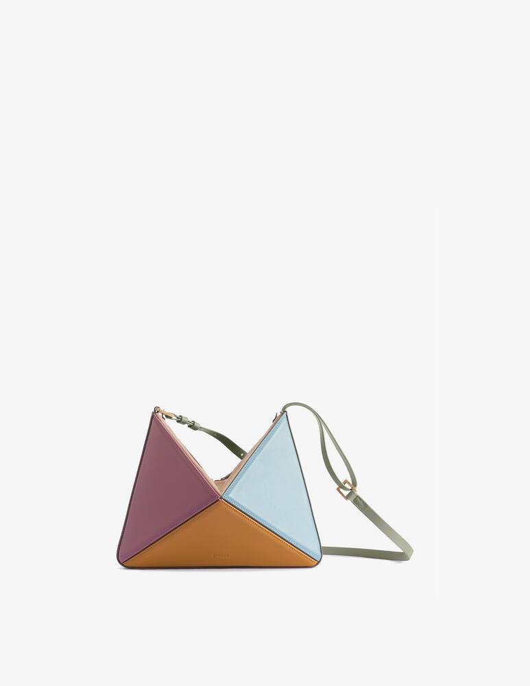 Mlouye Flex small convertible leather shoulder bag - multi - picture 6 Mlouye Flex small convertible leather shoulder bag - multi - picture 6