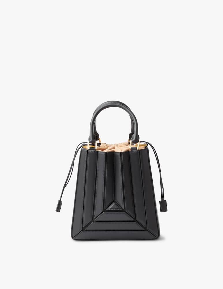 Mlouye Mini borsa a tracolla in pelle Sera Tall - nero - immagine 1 Mlouye Mini borsa a tracolla in pelle Sera Tall - nero - immagine 1