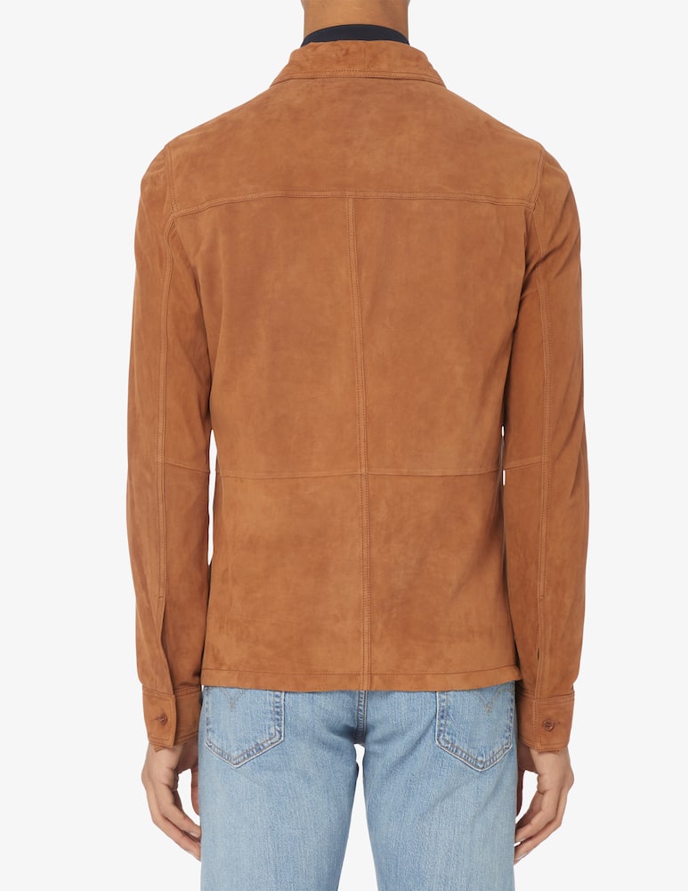 rinascente 1972 DESA Camicia in suede 