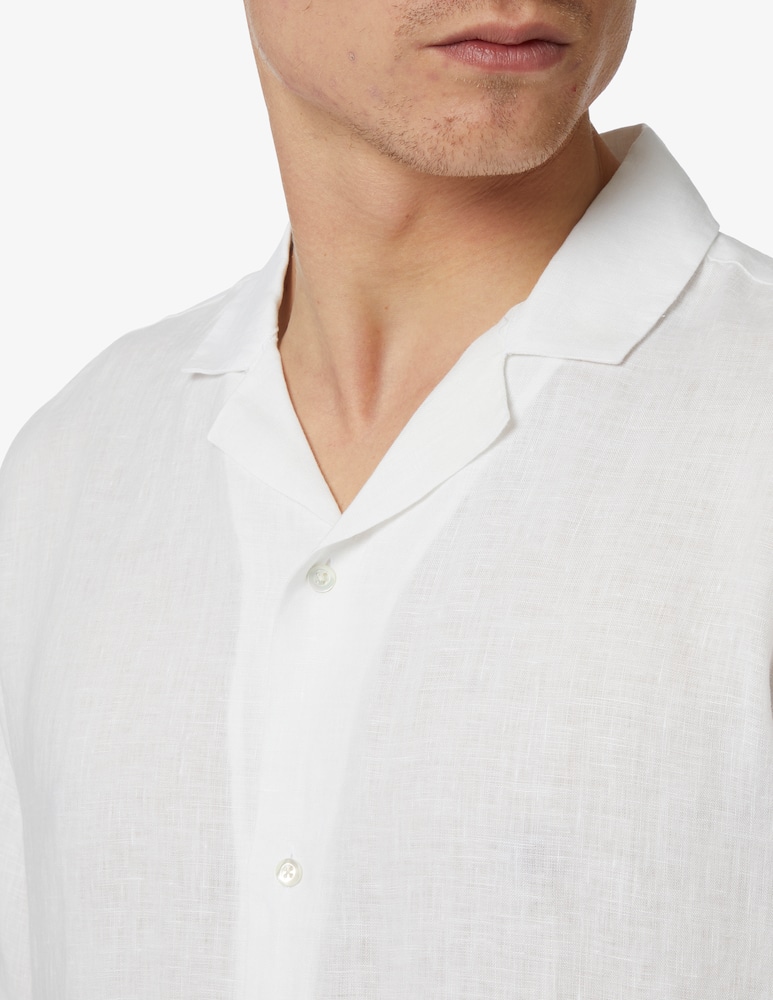 rinascente Bluemint Mars short sleeve linen shirt