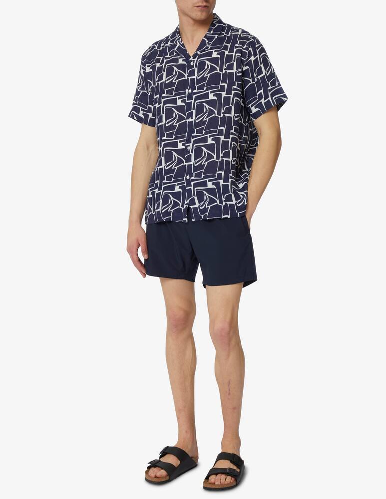 Bluemint Printed mars short sleeve linen shirt - picture 2 Bluemint Printed mars short sleeve linen shirt - picture 2