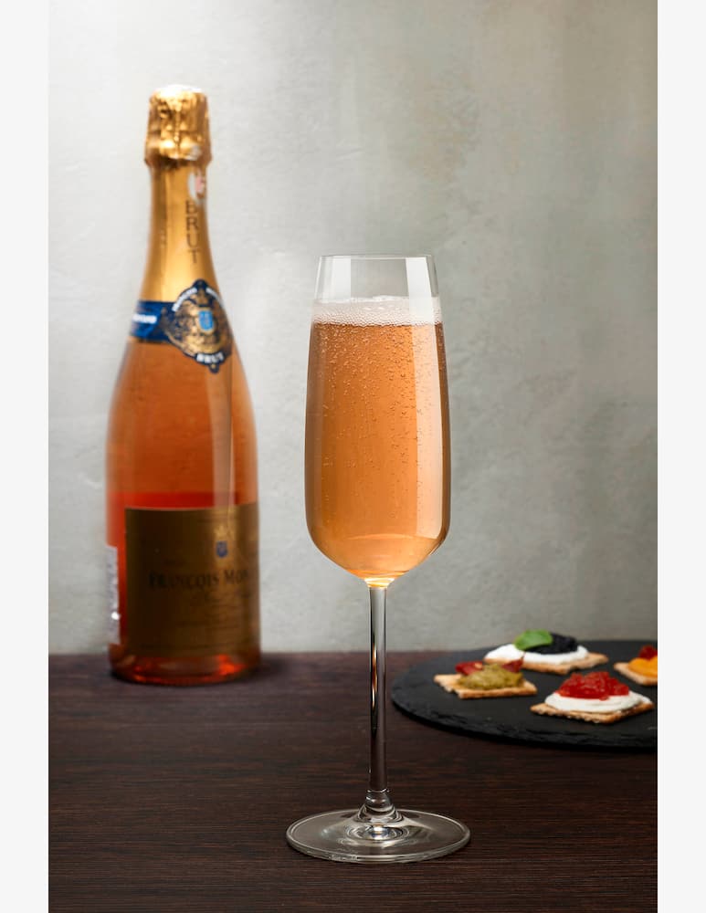 rinascente Nude Mirage Champagne Flute 245cc Set 2 pcs