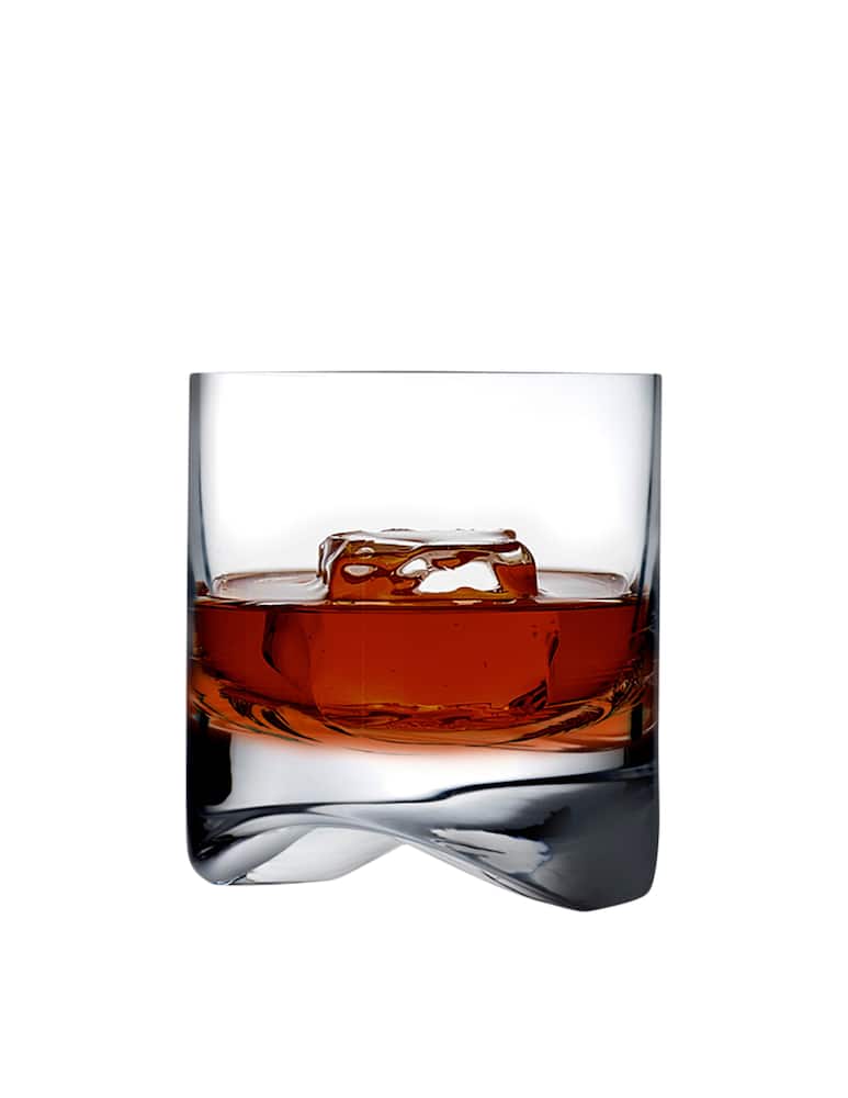 rinascente Nude Set 2 bicchieri da whisky Arch - Trasparente