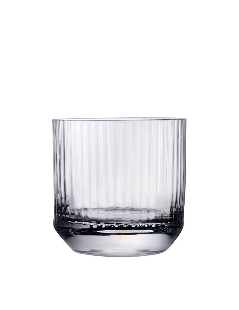 rinascente Nude Big Top bicchiere whisky SOF set da 4 - Trasparente
