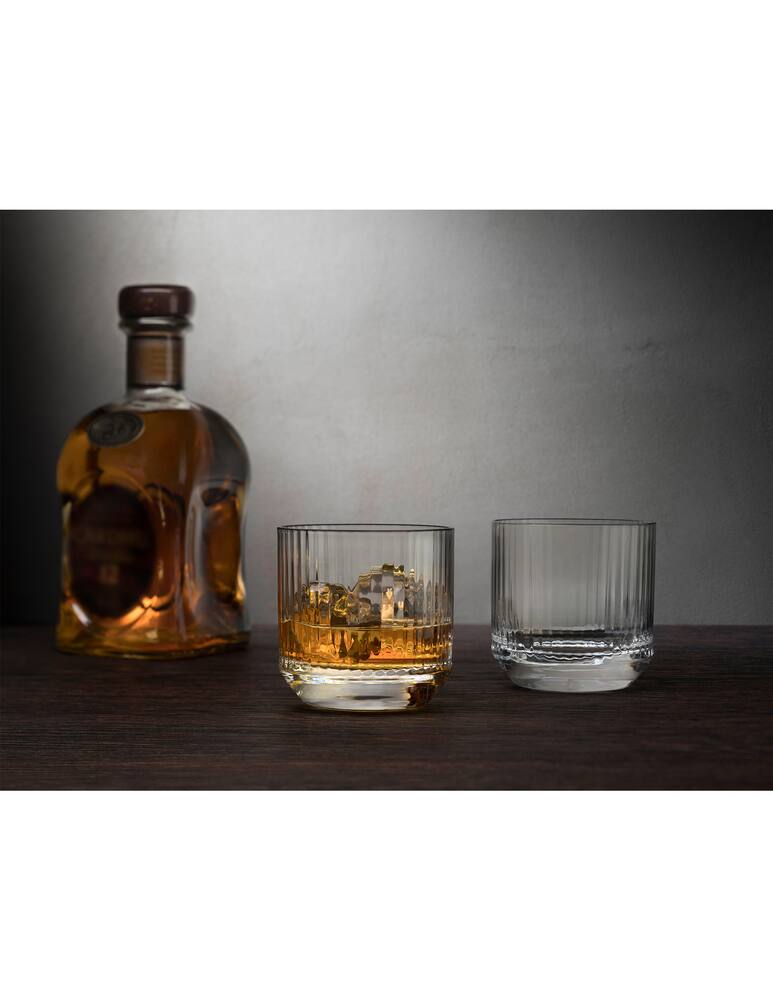 rinascente Nude Big Top bicchiere whisky SOF set da 4 - Trasparente