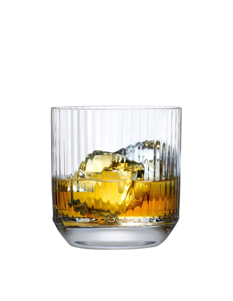 rinascente Nude Big Top whisky DOF glass set of 4 - Transparent