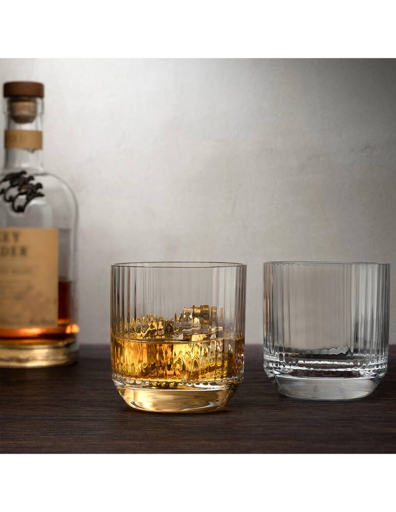 rinascente Nude Big Top whisky DOF glass set of 4 - Transparent