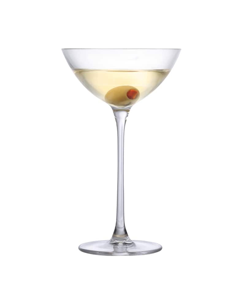 rinascente Nude Savage Coupetini glass set of 2 - Transparent