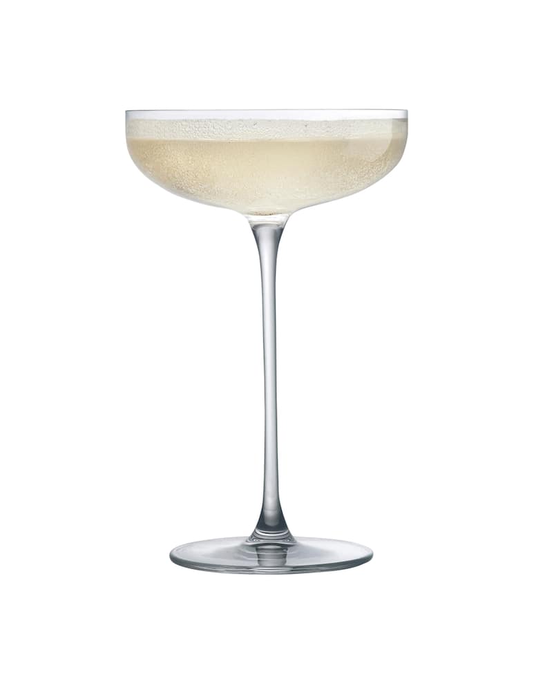 rinascente Nude Savage coupe glass set of 2 - Transparent