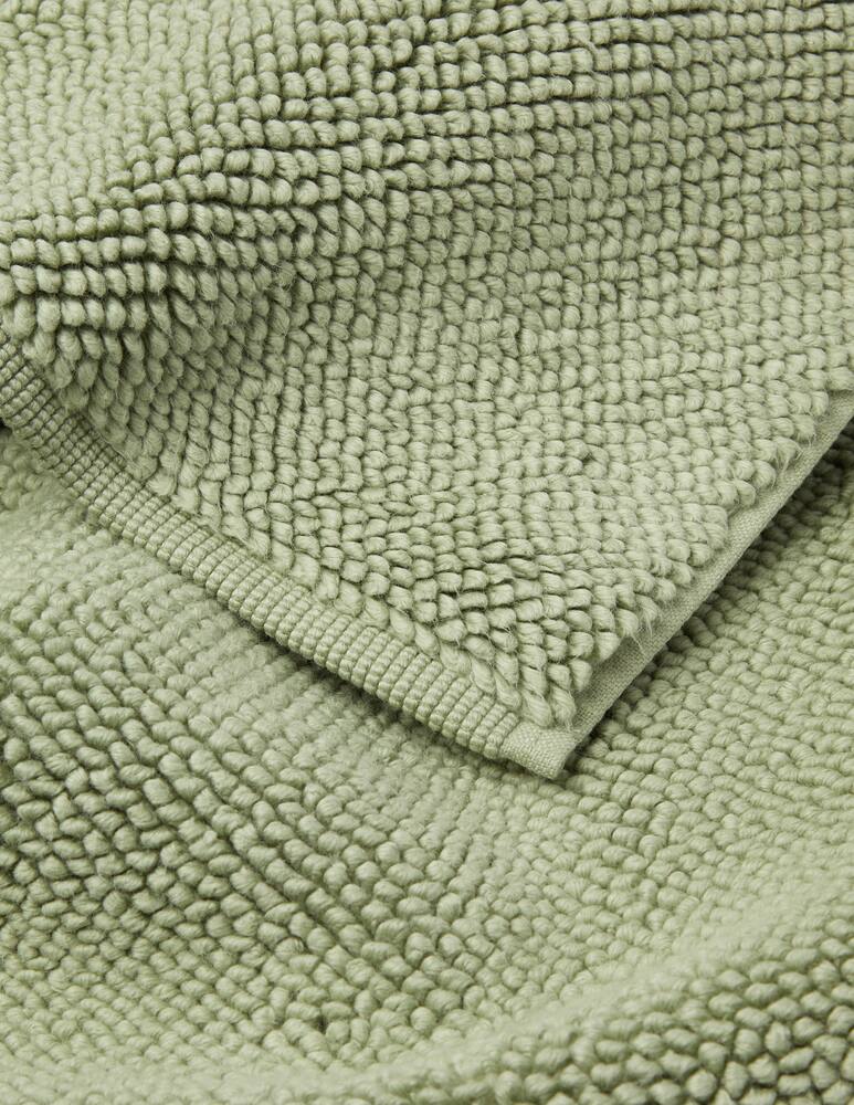 rinascente Hamam Pera Woven Bath Rug 60X95 - Green