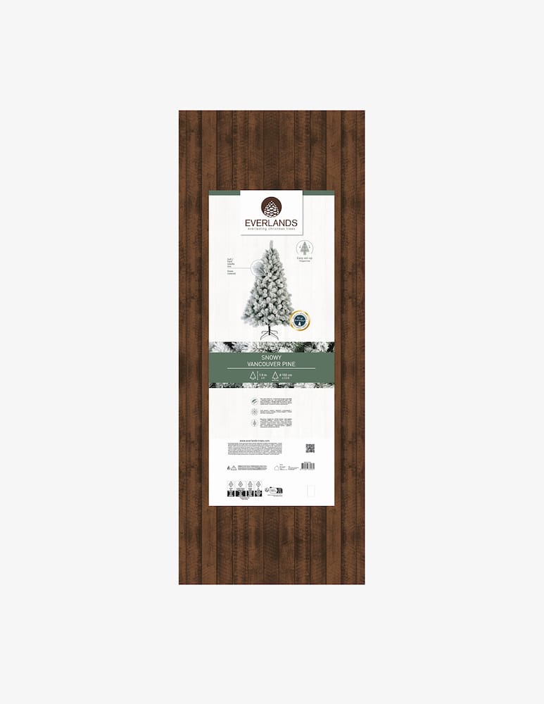 Kaemingk Albero snowy Vancouver pine h 180 - verde - immagine 7 Kaemingk Albero snowy Vancouver pine h 180 - verde - immagine 7