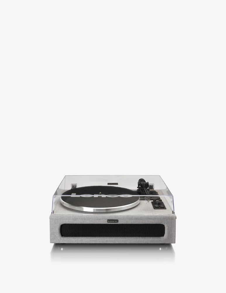 rinascente Lenco LS-440 Amplified Turntable With Integrated Speaker And Bluetooth - Grey
