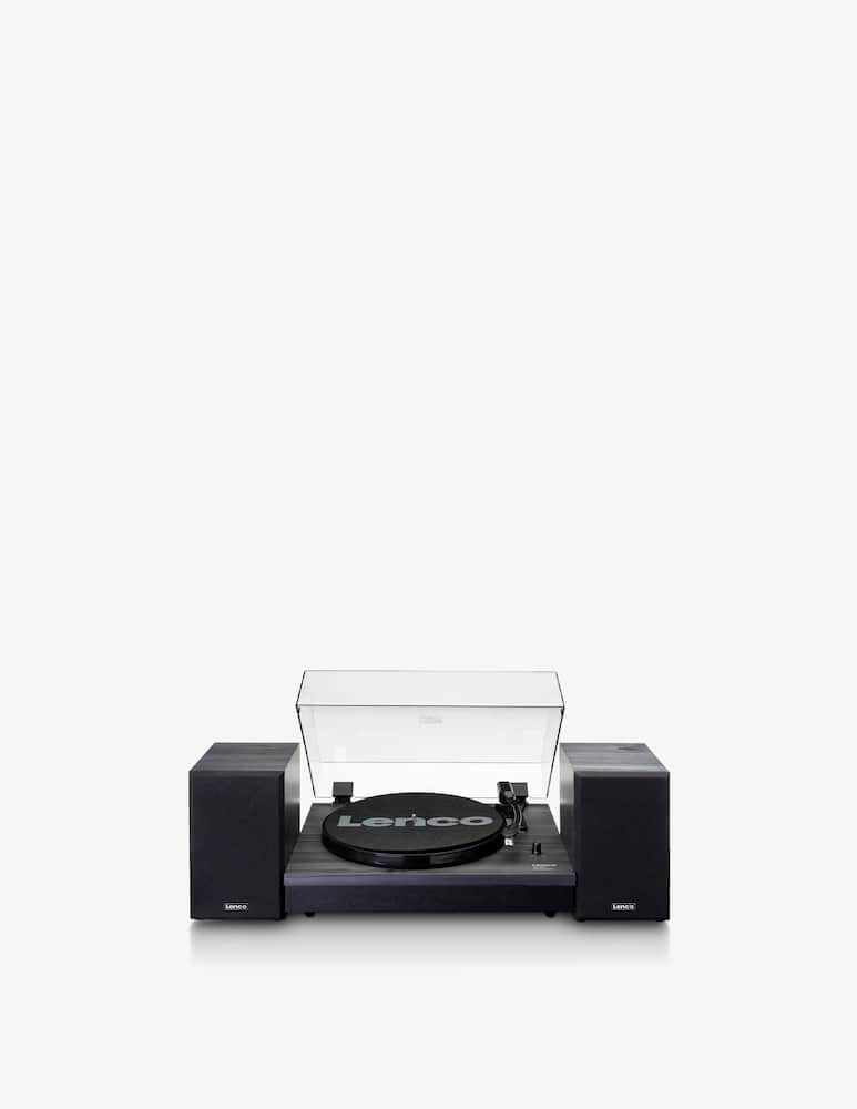 Lenco LS-301 Giradischi Con Bluetooth E Altoparlanti In Legno - immagine 1