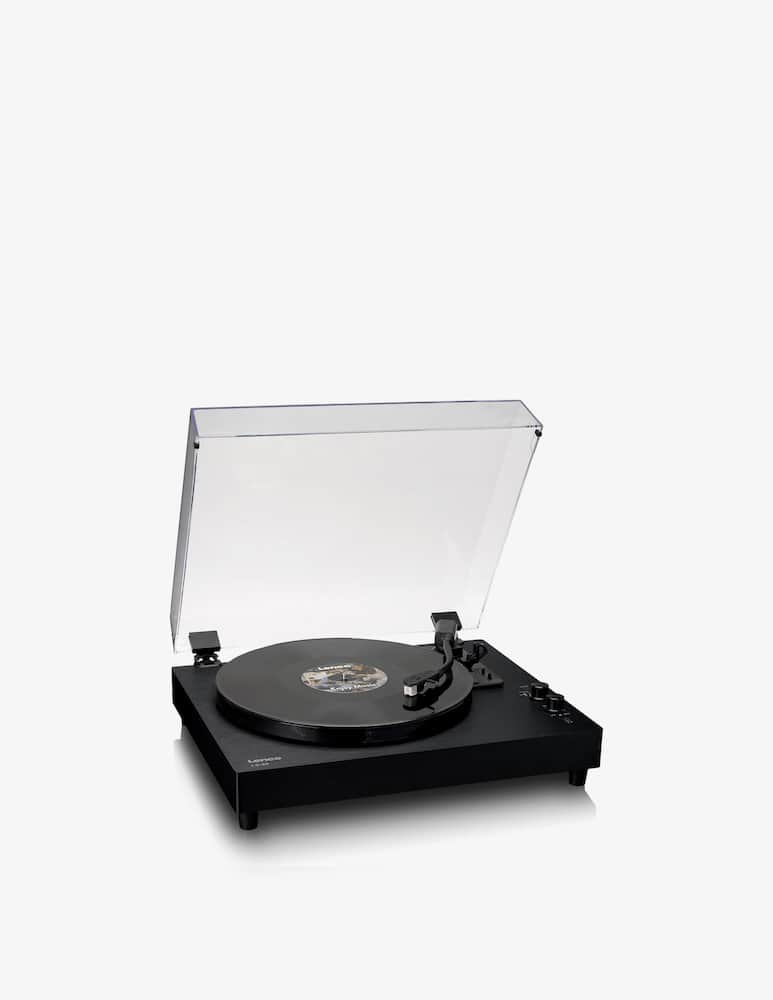 rinascente Lenco Ls-60bk Turntable with Separate Speakers