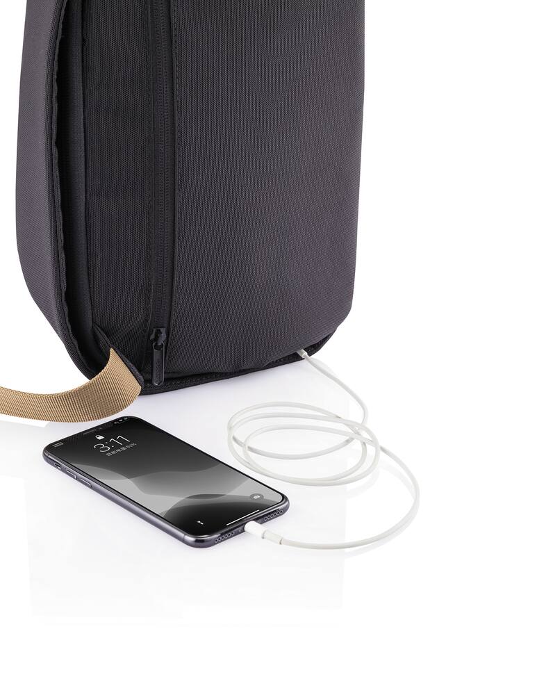 rinascente Xd Design Bobby Sling zaino tracolla antifurto - Nero