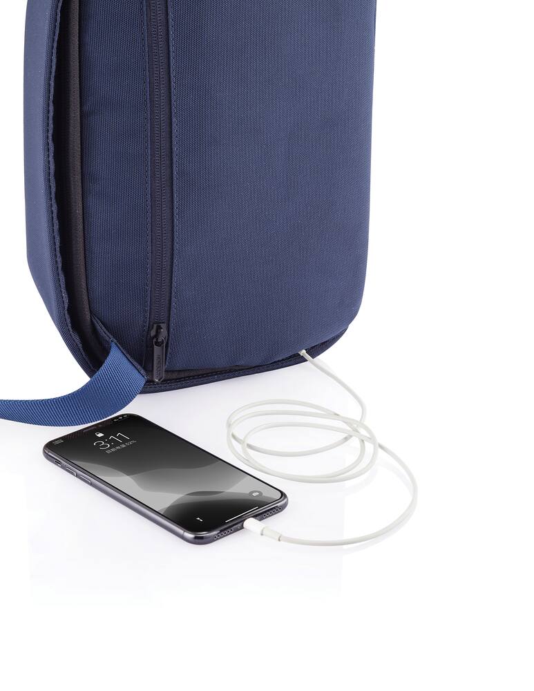 rinascente Xd Design Bobby Sling zaino tracolla antifurto - Blu