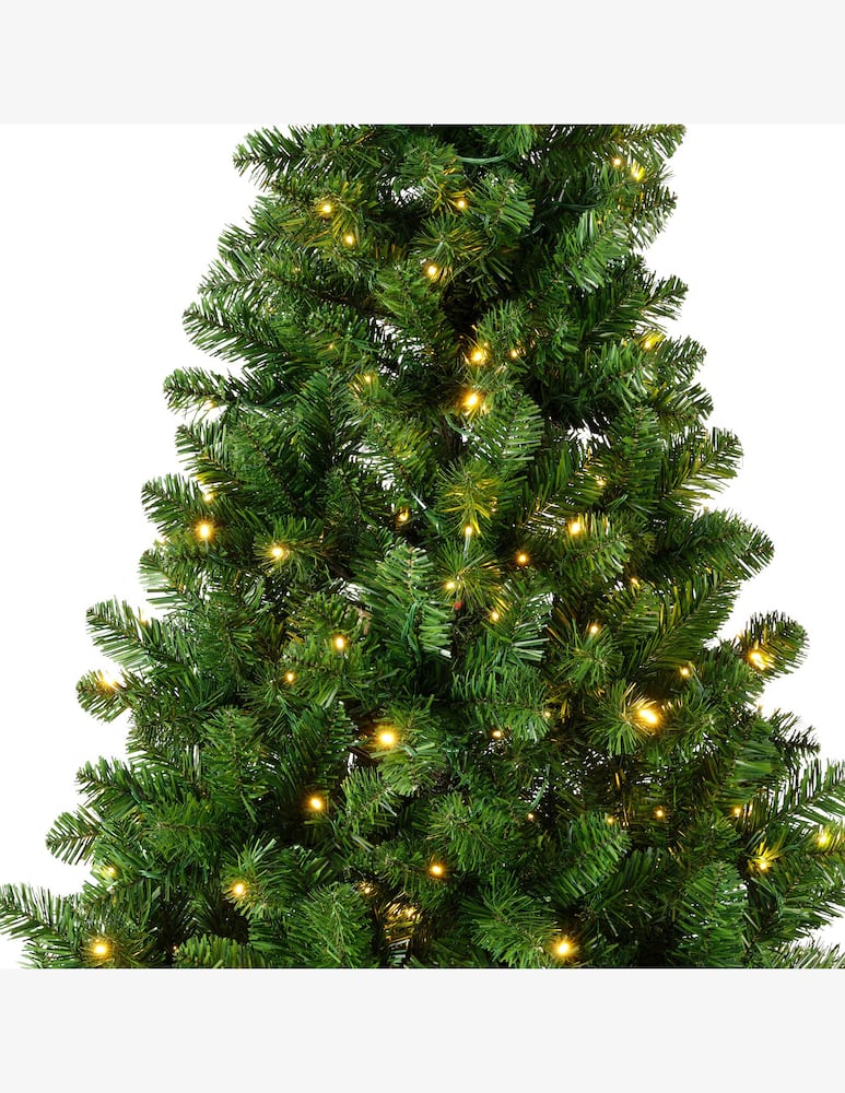 Kaemingk Albero di Natale Imperial LED indoor verde h.210 - immagine 3