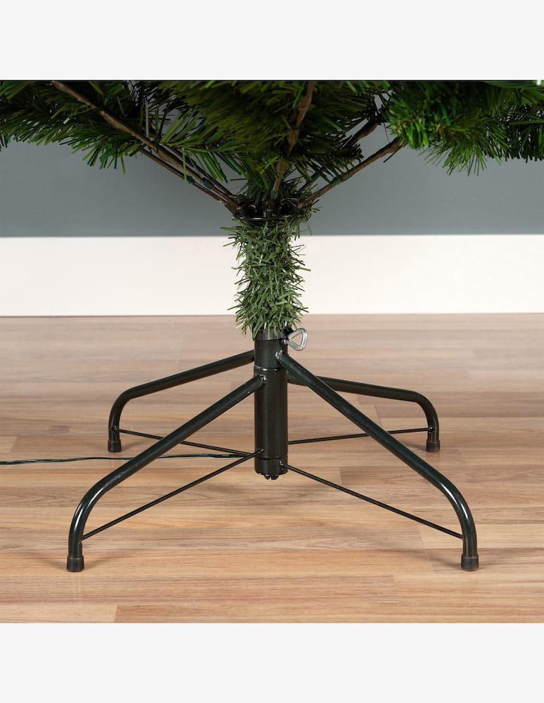 Kaemingk Albero di Natale Imperial LED indoor verde h.210 - immagine 4