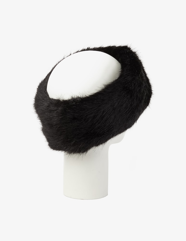 rinascente Barts Faux fur headband - Black