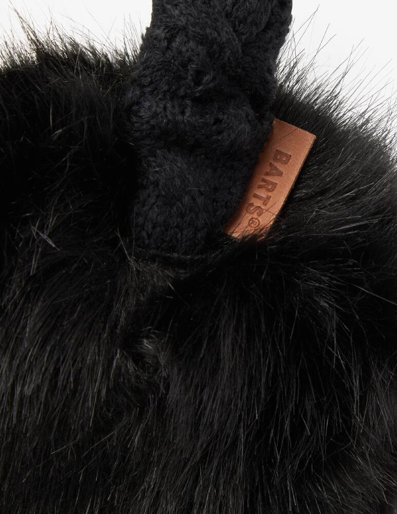 rinascente Barts Paraorecchie in pelliccia sintetica - Nero