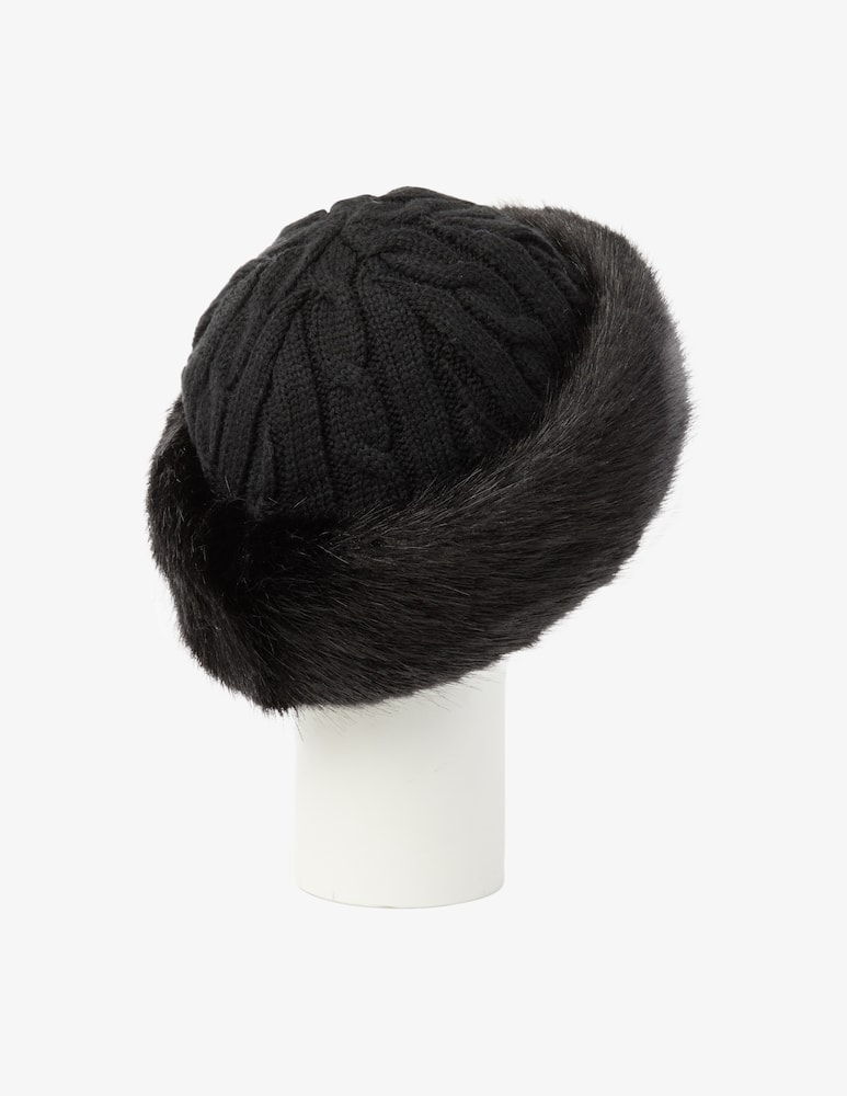 rinascente Barts Faux fur hat - Black