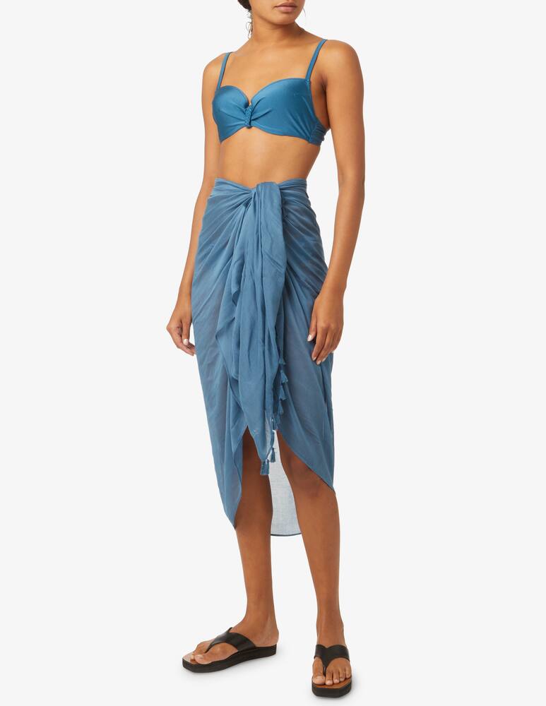 rinascente Barts Beach cover-up - blue