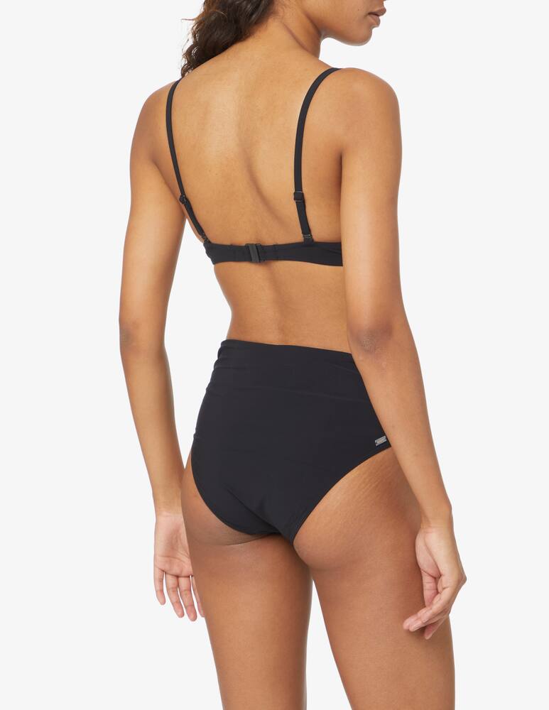 rinascente Barts Solid high waist bikini bottom - black