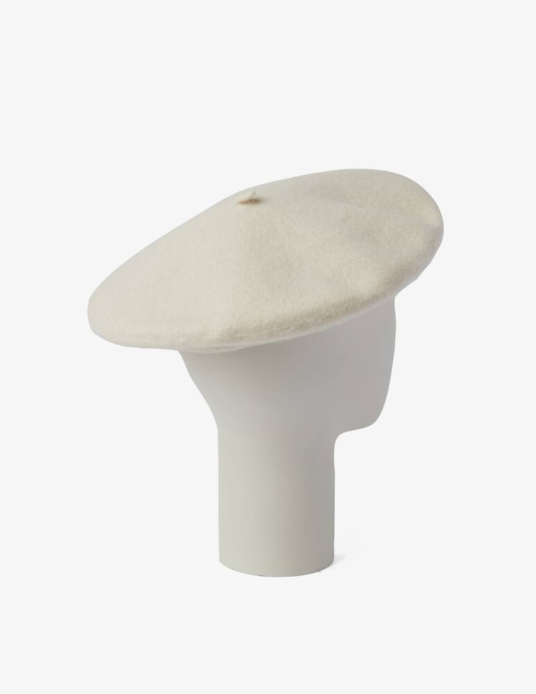 Barts Wool beret - White - picture 3 Barts Wool beret - White - picture 3