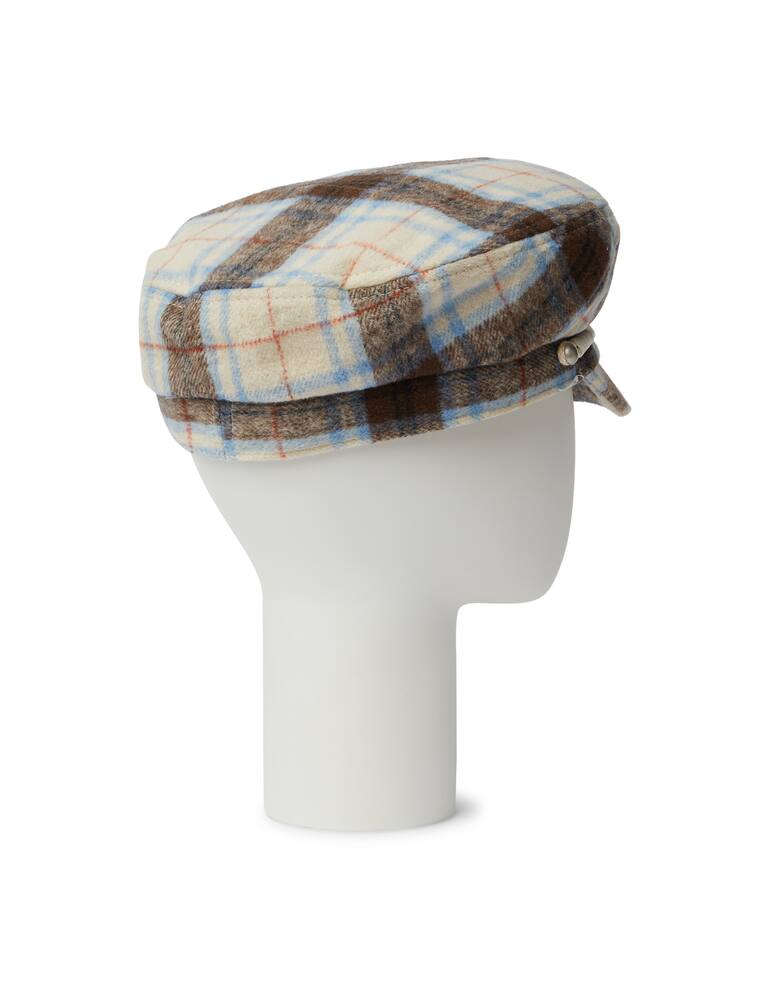 rinascente Barts Baker boy hat with check print Jackie