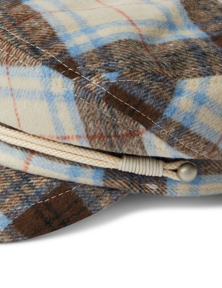 rinascente Barts Baker boy hat with check print Jackie