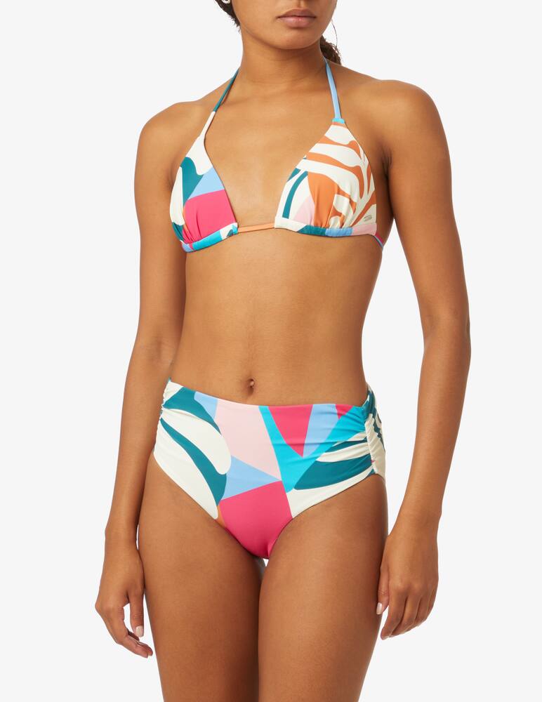 rinascente Barts Congee high waist bikini bottom - white