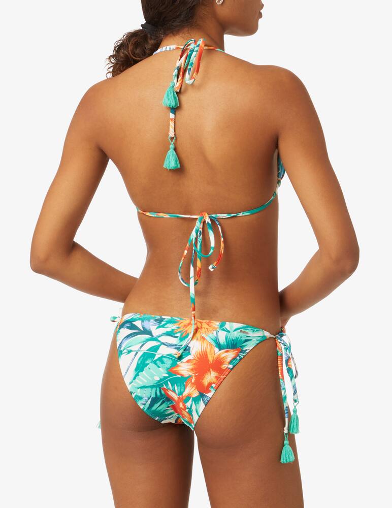 rinascente Barts Ruruthu tringle bikini top - green
