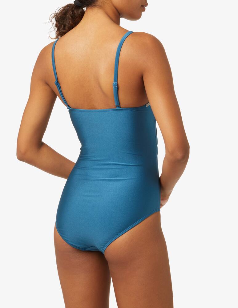 rinascente Barts Isla Shaping one-piece swimsuit - blue