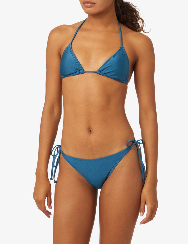 rinascente Barts Isla tringle bikini top - blue