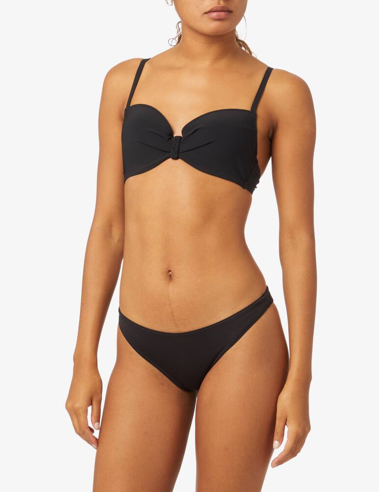 rinascente Barts Solid wire bikini top - black