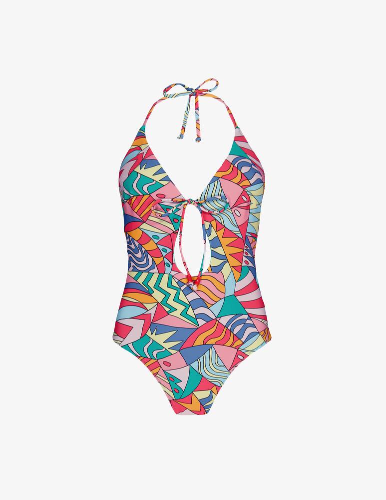 rinascente Barts Flinder halter one piece swimsuit