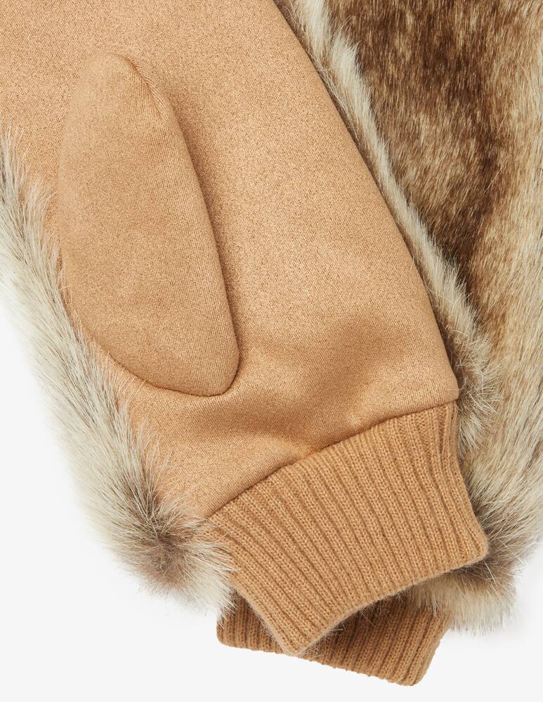 rinascente Barts Faux fur mitts